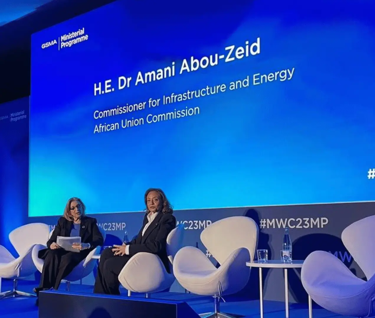H.E. Dr. Amani Abou-Zeid, Commissioner for Infrastructure and Energy at the African Union Commission
