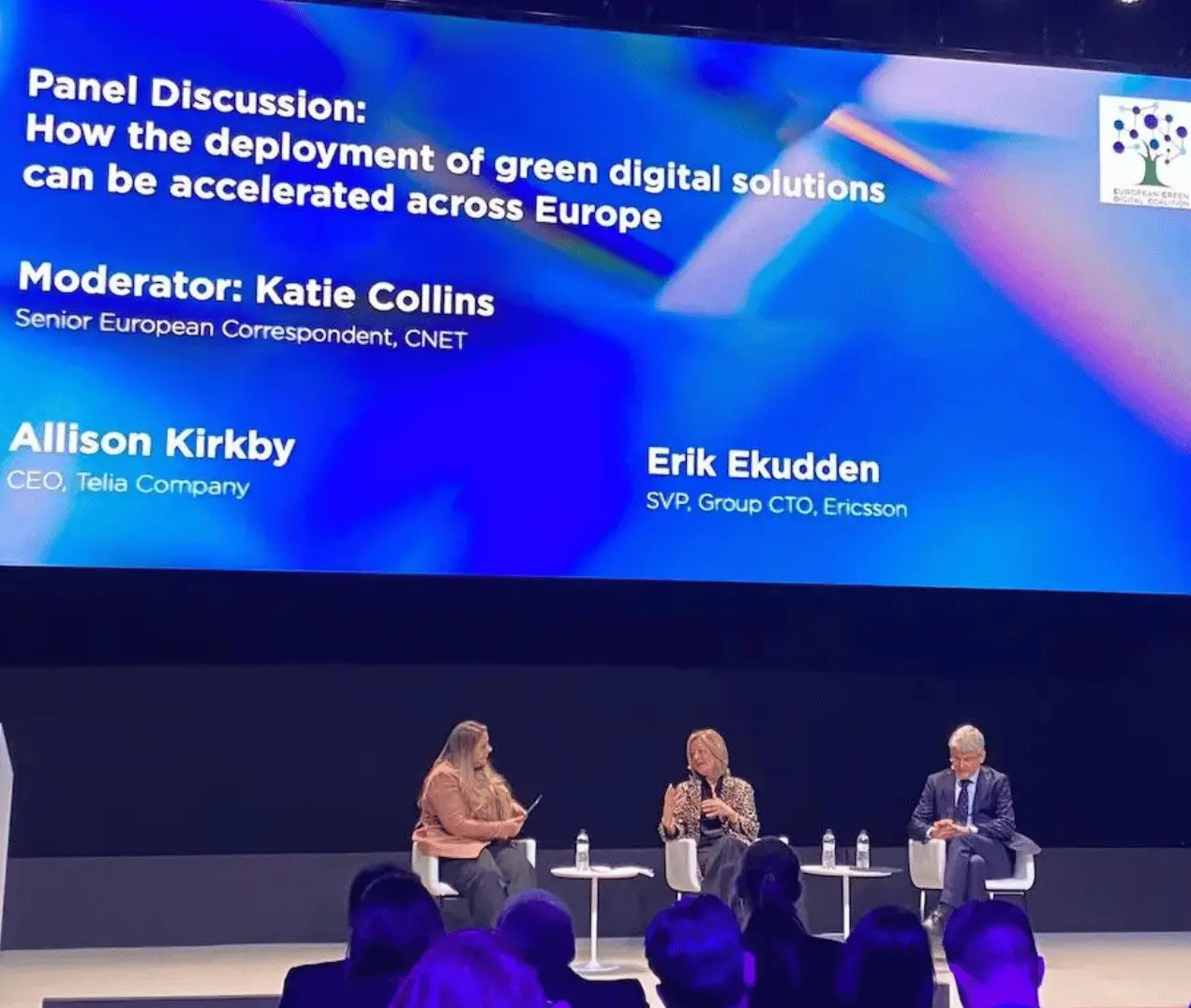 Mr. Erik Ekudden, CTO of Ericsson, attends discussion panel