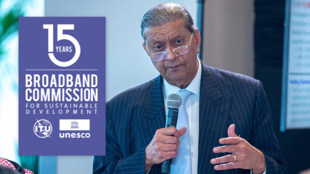 Amir Dossal - Broadband Commission 15th anniversary